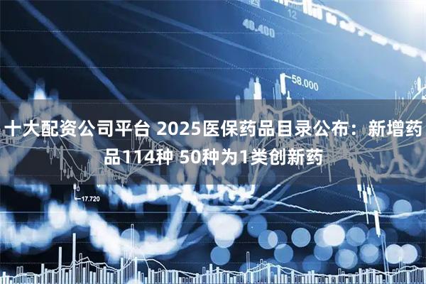 十大配资公司平台 2025医保药品目录公布：新增药品114种 50种为1类创新药